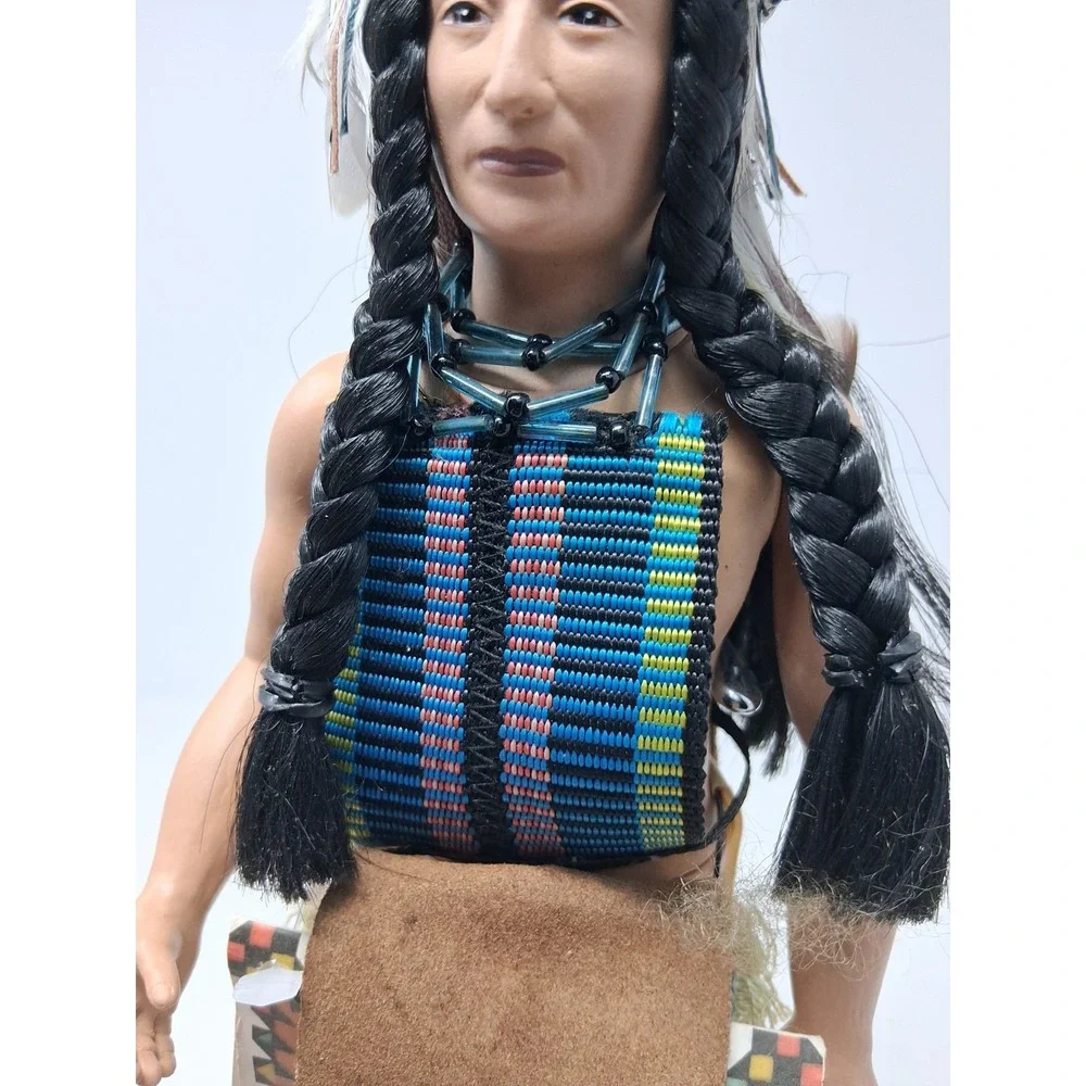 Sandy Dolls Limited Warrior Series  1996 Native American Style Doll Soaring Hawk
